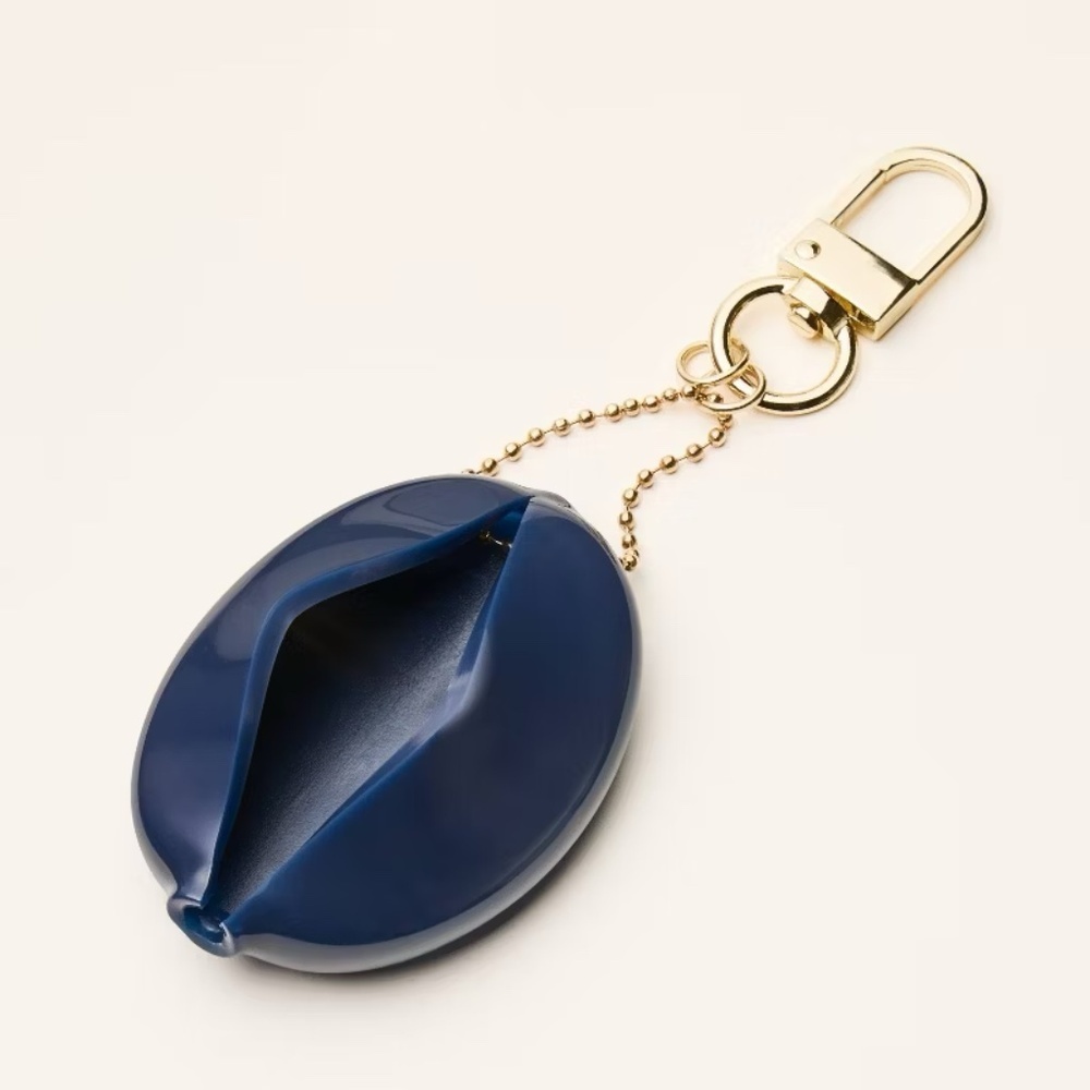 My Two Cents Coin Purse Bag Charm Keychain - kate spade new york x Target Blue - Picture 5 of 6
